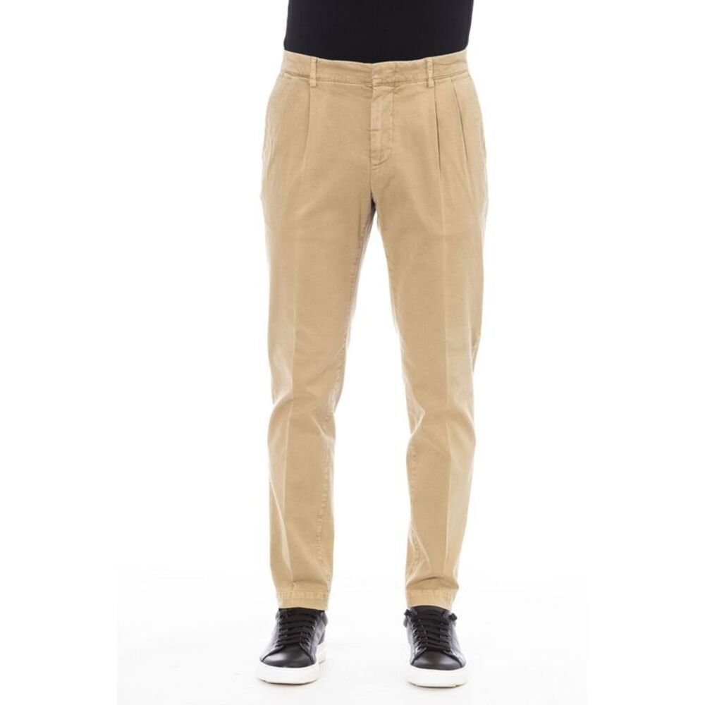 Peserico Beige Cotton Men's Men's Pant